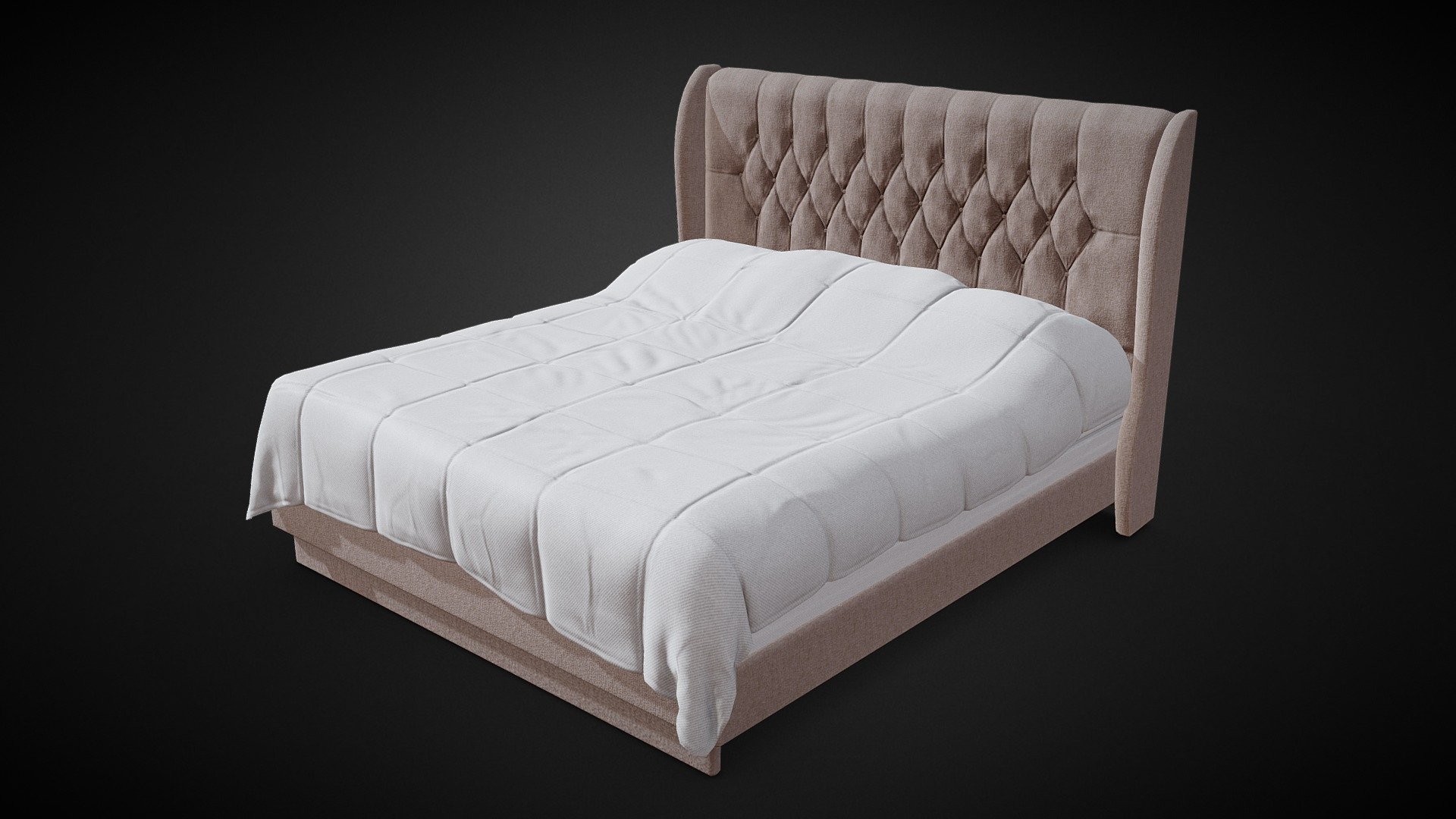 Game Ready Bedroom Bed: 8296 tris

Textures format: PNG (2048x2048)

3D Artist: Arthur Glushko - Game Ready | Bedroom Bed - Buy Royalty Free 3D model by Saritasa 3d model
