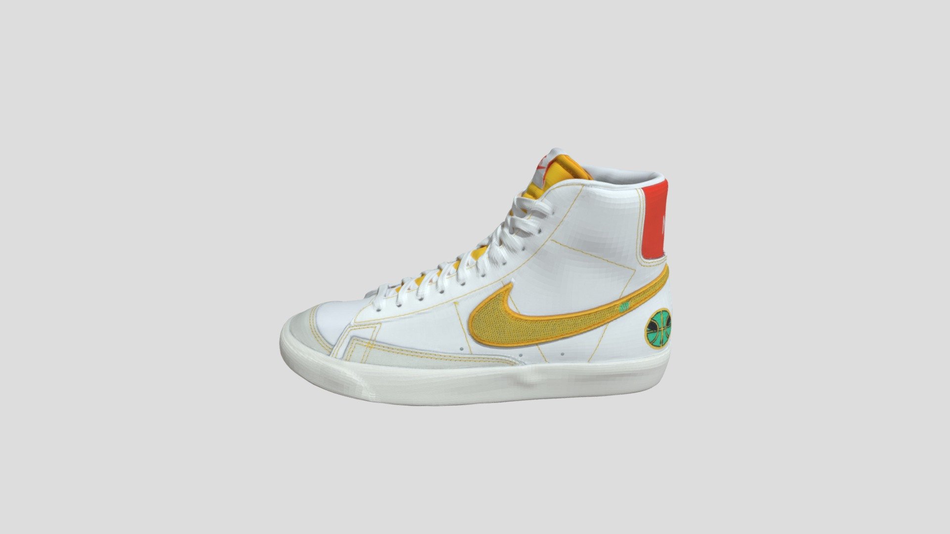 This model was created firstly by 3D scanning on retail version, and then being detail-improved manually, thus a 1:1 repulica of the original
PBR ready
Low-poly
4K texture
Welcome to check out other models we have to offer. And we do accept custom orders as well :) - Nike Blazer Mid RayGuns (GS) 外星人 白黄绿_DD9528-100 - Buy Royalty Free 3D model by TRARGUS 3d model