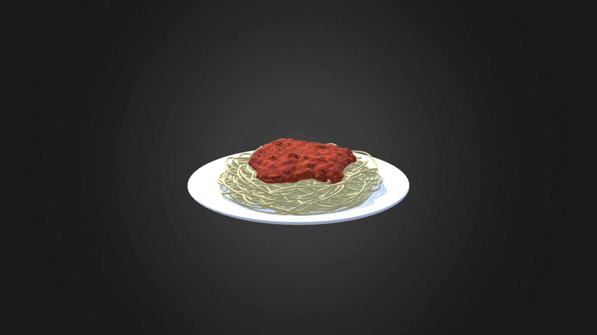 Spaghetti Napoli - Spaghetti Napoli - Buy Royalty Free 3D model by cgaxis 3d model