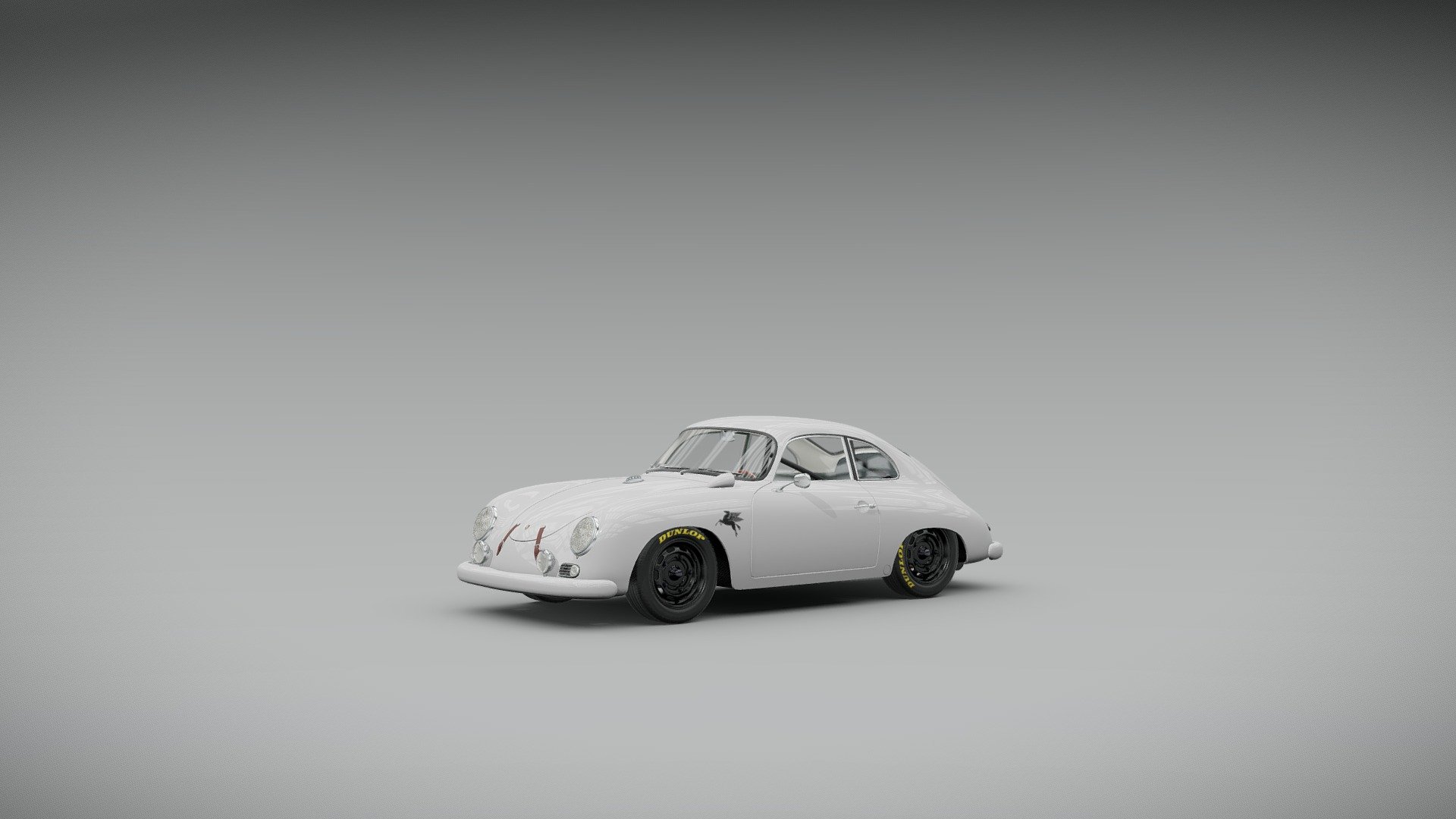 Porsche 356 Outlaws - 3D model by The Brigade (@brigader27) 3d model