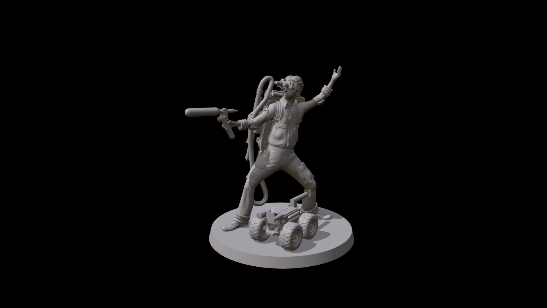 Ghostbusters: Afterlife
Podcast
Designed for use in Cryptozoic's Ghostbuster boardgames
Commissioned by Zander Nao
3D Model Created by Phazzzer - GBAL - Podcast V0 - 3D model by jchapman1984 3d model