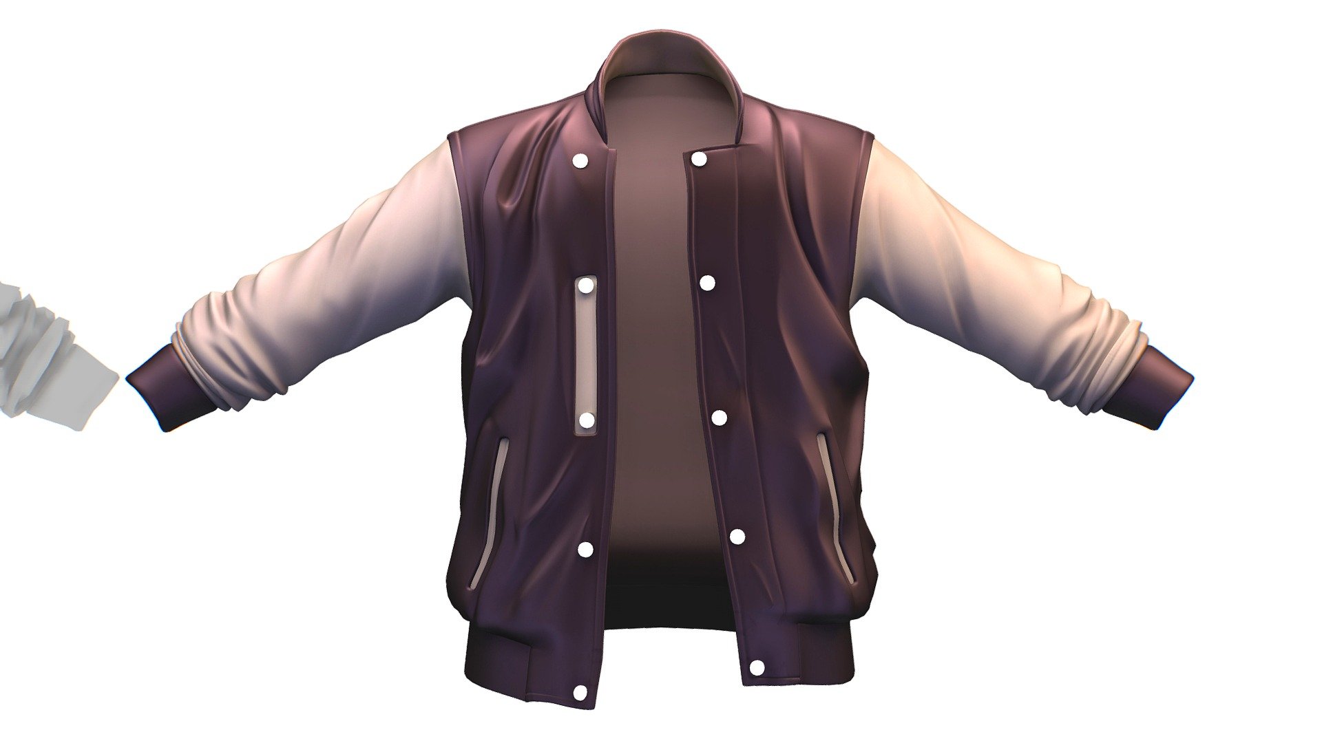 Cartoon High Poly Subdivision Jacket 020

No HDRI map, No Light, No material settings - only Diffuse/Color Map Texture (4000х4000)

More information about the 3D model: please use the Sketchfab Model Inspector - Key (i) - Cartoon High Poly Subdivision Jacket 020 - Buy Royalty Free 3D model by Oleg Shuldiakov (@olegshuldiakov) 3d model