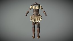 SteamPunk Female Armor armor, steampunk, clothes, dress, mods, ark, clothing