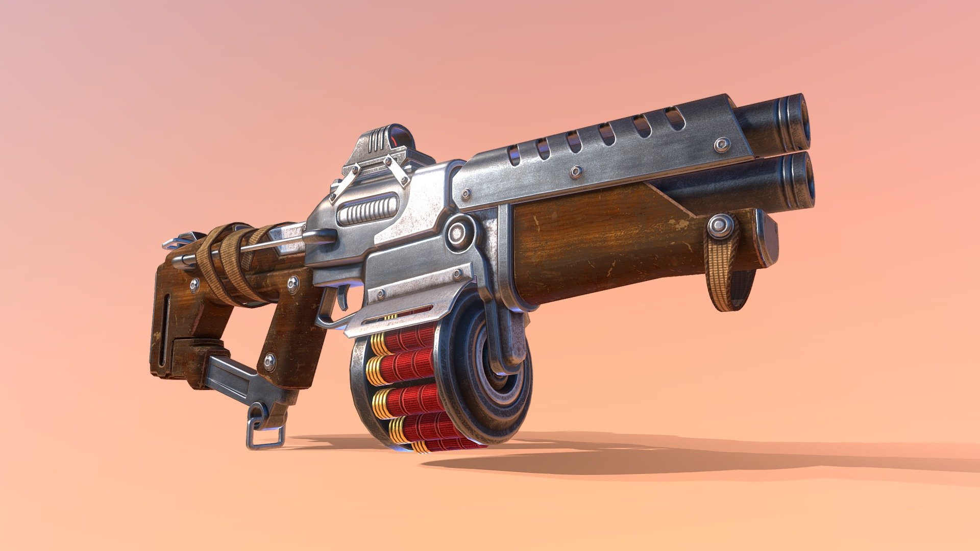 Weapon - 3D model by d.zybura 3d model