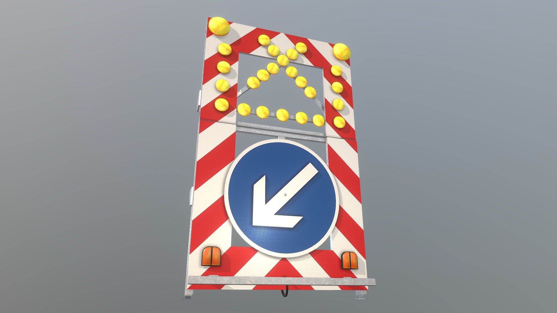 Mobile Warning Signs - For Highways (WIP-1)



Fahrbare Absperrtafel (WIP-1) - Mobile Warning Signs - For Highways (WIP-1) - 3D model by VIS-All-3D (@VIS-All) 3d model