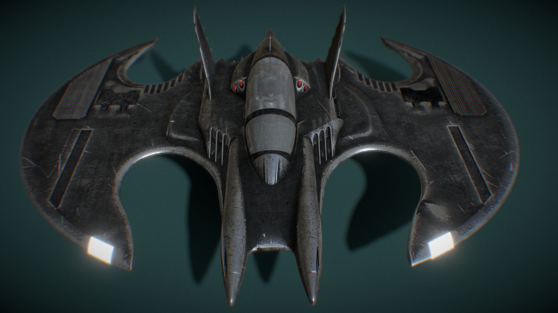 High-quality Batwing fan art from the film Batman 1989

Ready for rendering
This is not a Printable version

PBR model textured and animated

Zip file contains obj, max and fbx format with textures.

If you have any questions please don’t hesitate to contact me. 
I will respond you ASAP.
I encourage you to check my other 3D models 3d model