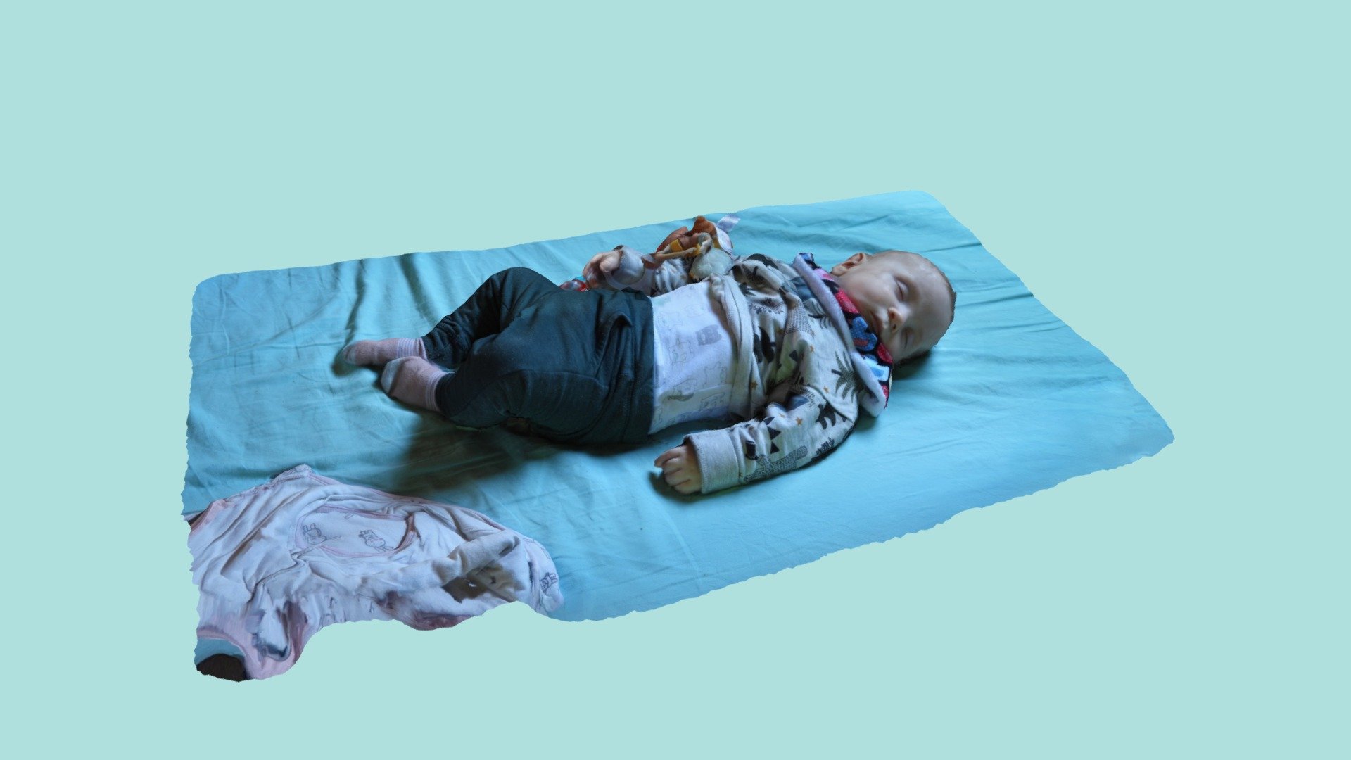 sleeping baby 6 months old - Baby Yoan - 3D model by Erik (@erix) 3d model