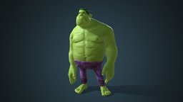 Facial & Body Animated Toon Goon toon, people, rig, 3dpeople, iclone, reallusion, cc-character, rigged-character, facial-rig, facial-expressions, character, cartoon, game, man, animation, monster, animated, male, rigged, autorig, actorcore, accurig, noai