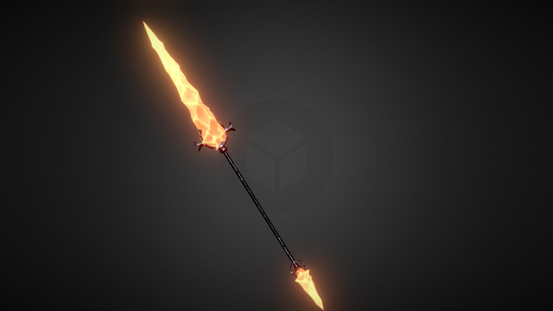 Hell Spear
Low poly Crystalized Fire spear Spear.
Used only 1 texture.
Originally created for a valheim mod 3d model