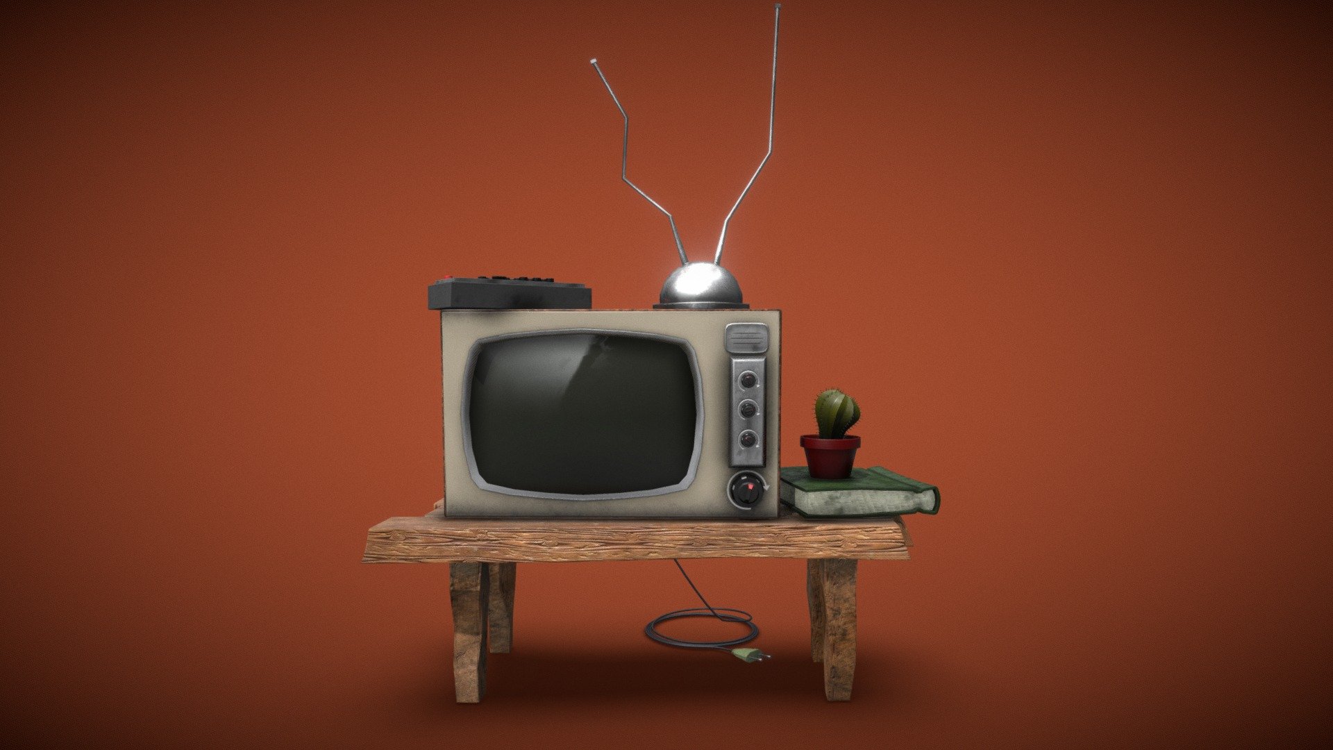 Stylized telly 3d model low polygonal.

The archive includes - 4k maps, fbx, .max, .sps and renders - Cartoon Retro Telly Low Polygonal - 3D model by Armen Gevorgyan (@armeniouz) 3d model