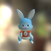 Cute Low Poly Bunny