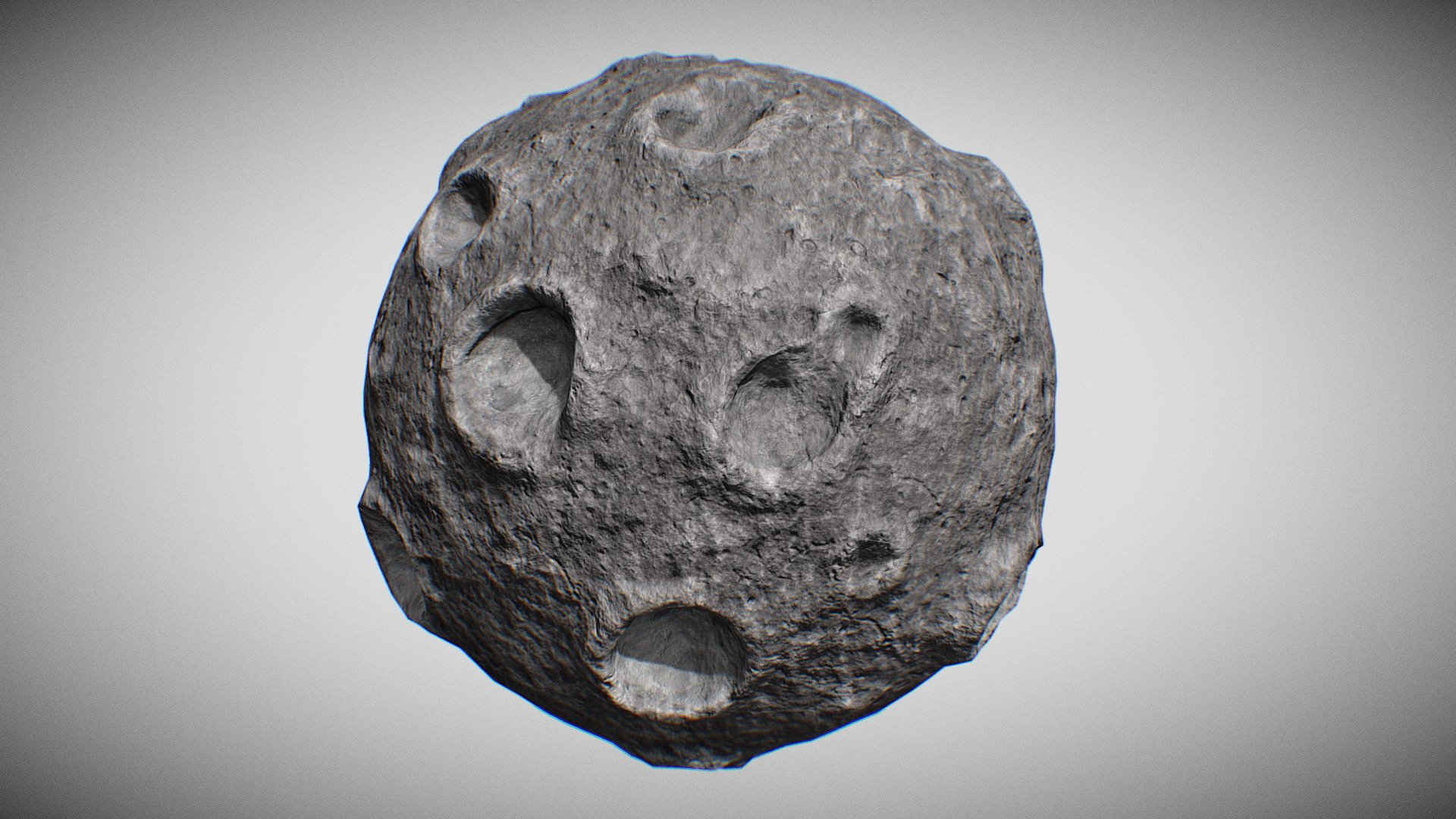 Low-poly PBR Cartoon Moon model intended for game/realtime/background use.






Model was not intended for subdivision

Real World Scale Measurements

No special plug-ins necessary to use this product 

Quad only polygon - 3241 count 

Texel density is 8.71 for 4k UV-maps. Diameter = 2 meters



Model is included in 4 file formats (Include only geometry with uvs, and texture need add manually)




Maya 2019 

FBX 

OBJ 

GLTF/GLB 2k and 4k file



High quality 4096x4096 resolution textures in PNG:





PBR Maps:
BaseColor, 
AO, 
Roughness, 
Metalness, 
Normal, 
Glossiness, 
Specular. 




Unity maps (+HDRP maps):
Diffuse, 
Normal map, 
MetallicSmoothness,
HDRP mask map.




Unreal Engine 4 maps:
BaseColor, 
Normal, 
OcclusionRoughnessMetallic.


 - Cartoon Moon PBR - Buy Royalty Free 3D model by en3my71 3d model