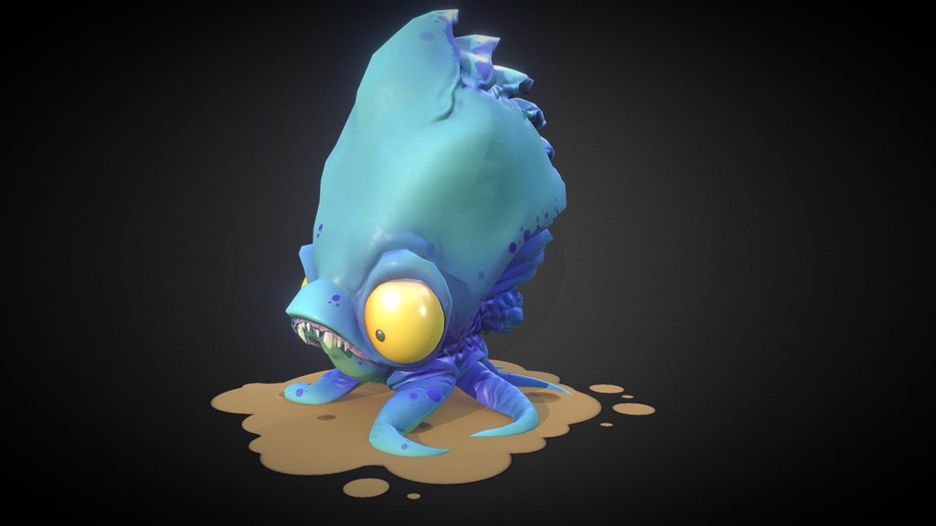 First creature from my project out of the box.
I'd like to make some creature from creaturebox to train my sculpting skills.

Timelapse will be coming soon.
You can see the HD models on this blenderartist thread

Check out the timelapses  - Out of the box 1 - 3D model by pieriko 3d model