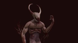 Demon from Hell monsters, demon, creatures, hell, doom, creaturedesign, substancepainter, 3d, creature, monster