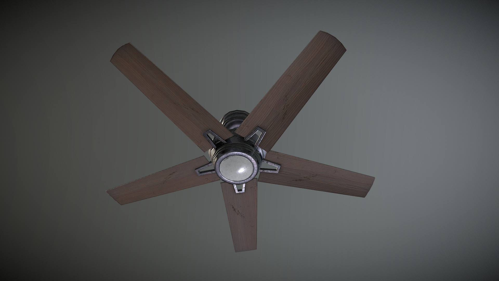 Game prop - Ceiling fan - 3D model by n1k 3d model