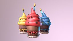 Cupcake cake, cupcake, birthday, muffin, birthdaycake, cup