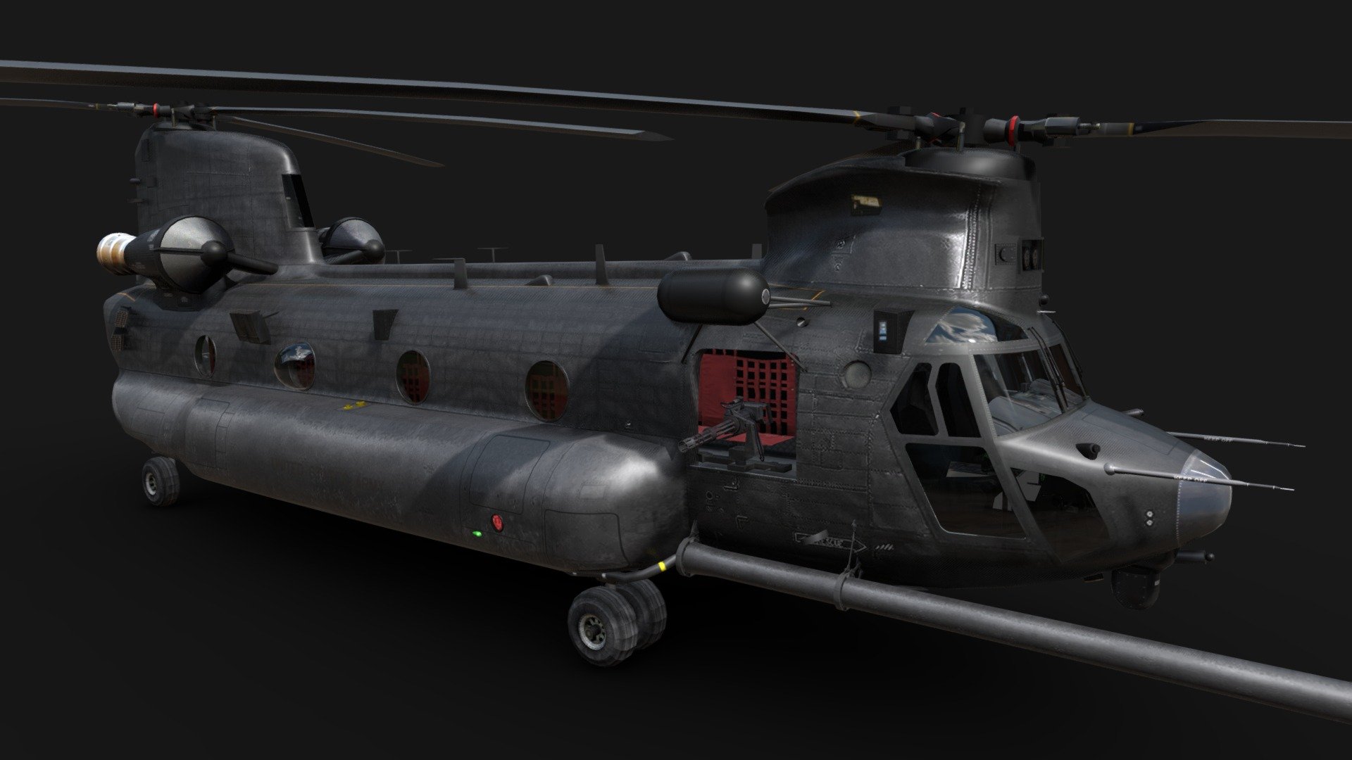Army Helicopter - Buy Royalty Free 3D model by Fabbri (@flaviafabbri) 3d model