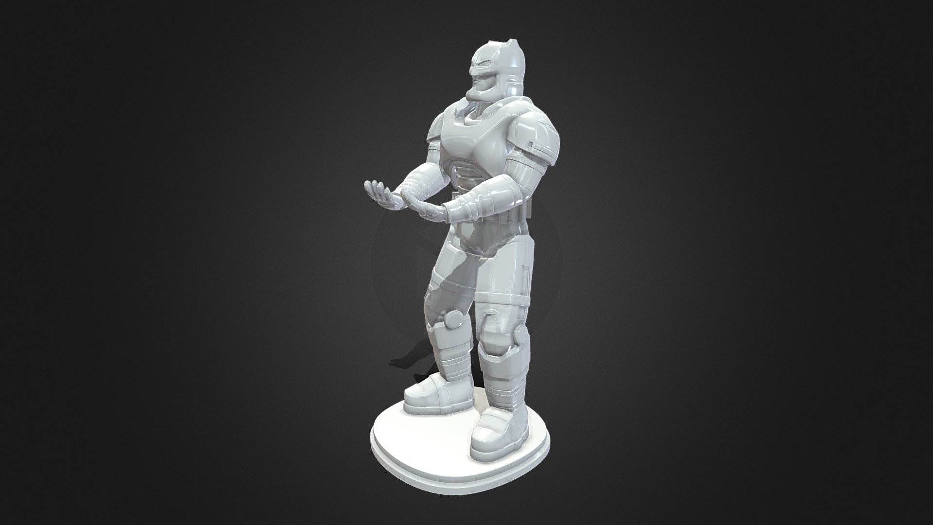 Model ready for FDM and SLA:
Experience the epic clash between two iconic superheroes with the Batman vs Superman Batman Model, a stunning 3D-printable representation of the Dark Knight from the legendary showdown. Crafted with meticulous detail and inspired by the gritty realism of Gotham City, this model captures the essence of Batman as he prepares to face off against the Man of Steel. Whether displayed as a centerpiece in your collection or used as a gaming accessory, this model serves as a testament to the timeless conflict between justice and power. Made with precision and designed to impress, it's a must-have for any fan of Batman, Superman, or the DC Universe.

To purchase this printed model visit our store at https://shorturl.at/zIR13 - Batman vs Superman Batman 3D Model - Buy Royalty Free 3D model by TheEmerald 3d model