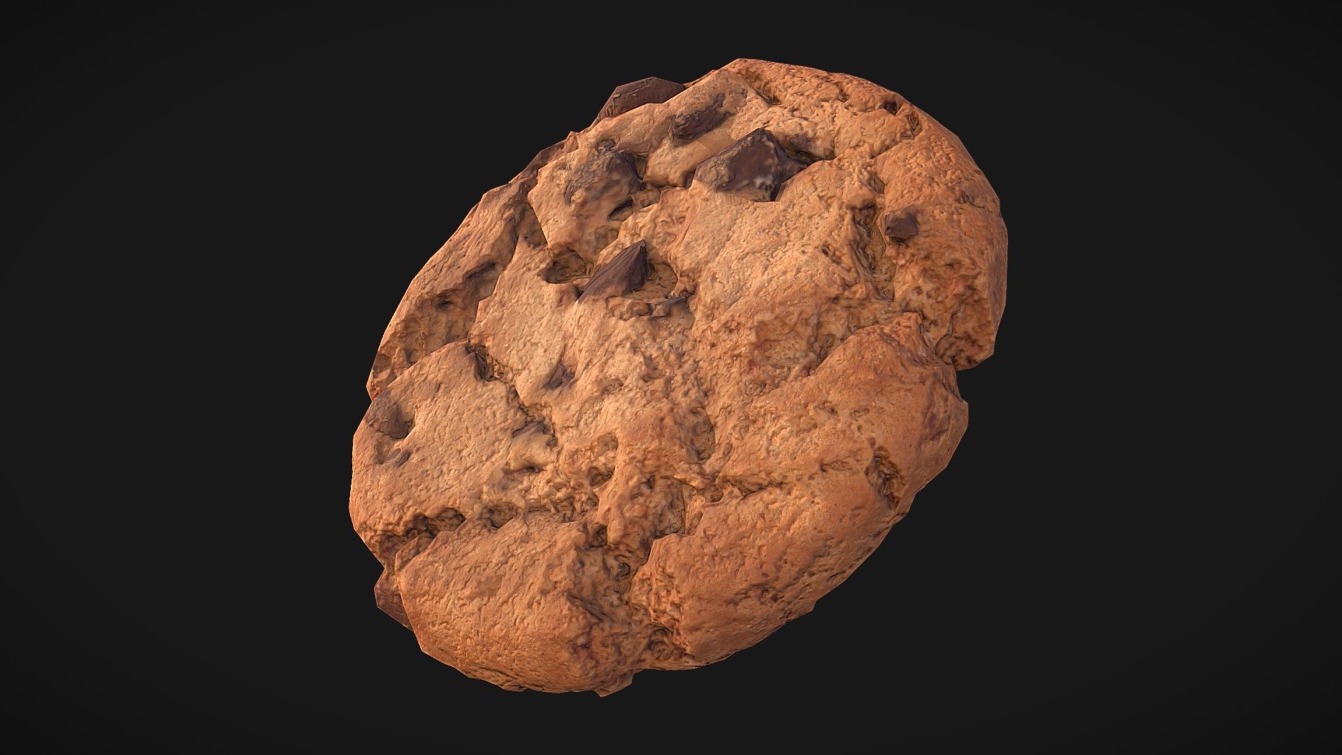 3D scan of a cookie 3d model
