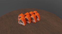 5Crab sushi