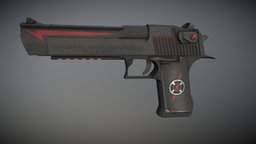 Desert Eagle Lockdown pistol, csgo, gun, skin