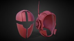 Fallout Assaultron Helmet 3D printable print, 3d, helmet, fallout, assaultron