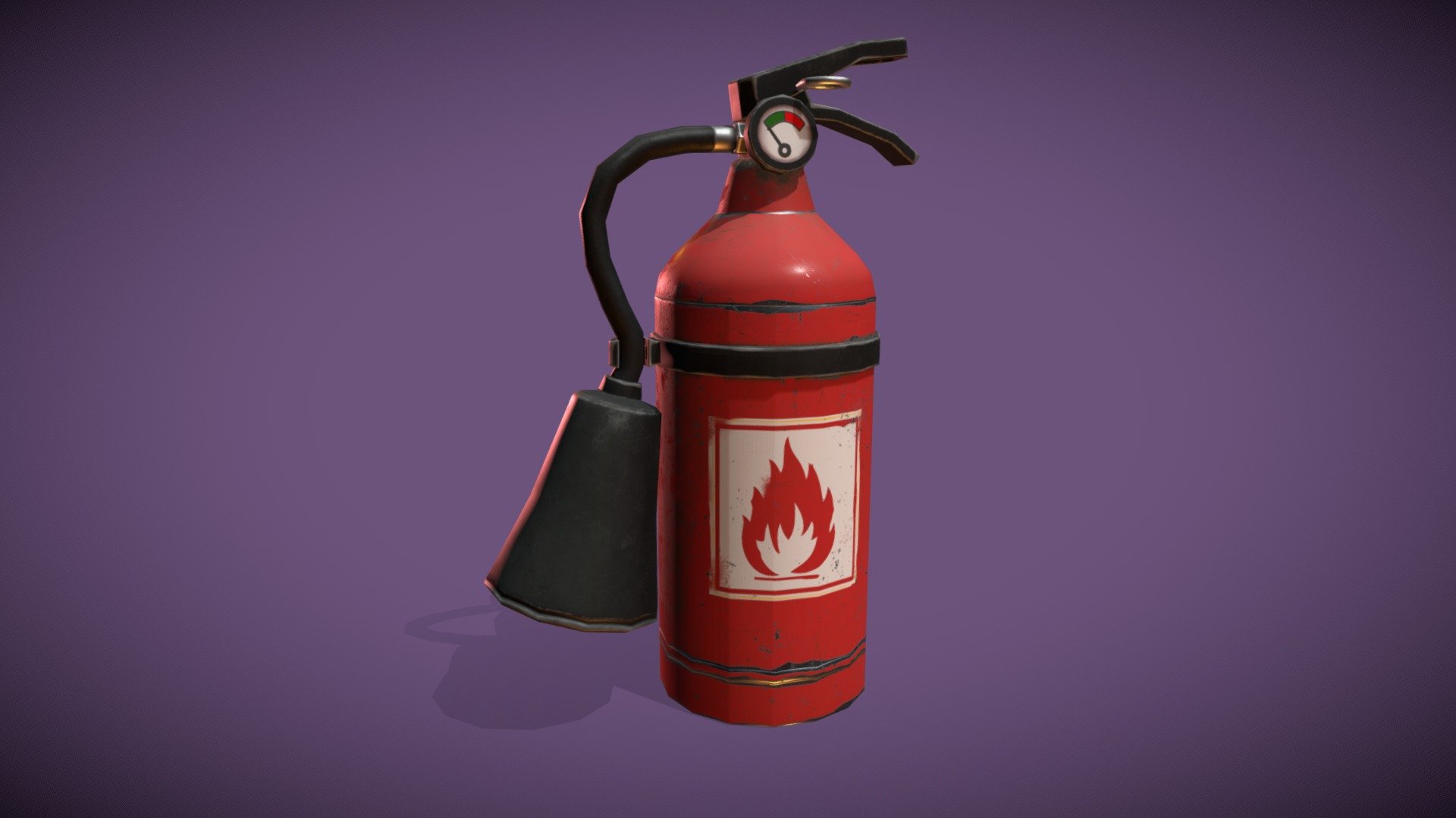 Stylized Fire Extinguisher!




This is a Low Poly Stylized Fire Extinguisher as seen on the preview images.

Hand Painted details with PBR Metal for a timeless stylized look.

Includes PBR Metal/Rough detail.

FBX included

Game Ready!

Meshes + Textures:




Poly Count: 737

Texture Maps: Diffuse/Colour, Normal, Roughness

Texture Sizes included: - 2048 x 2048

Features:




Stylized hand painting texturing.

Clean mesh with no co-planar faces or isolated vertices.

No corrections or cleaning up needed.

Correctly named in English.

Pivot has been placed on the trigger.

Unreal Engine




Tested in the Unreal Engine.

Created to UE4 Scale.

Pivot point placed for easy drag + drop in engine.

ORM maps included for correct Unreal engine material setup.
 - Fire Extinguisher - Stylized Low-poly 3D model - Buy Royalty Free 3D model by polysassetstore 3d model
