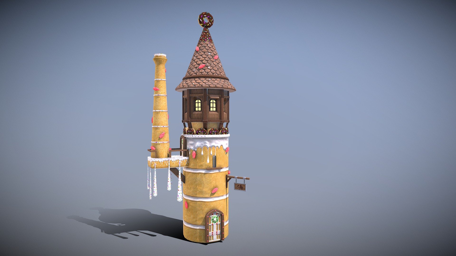 Hello guys! This is a Cake Tower that is a scenario piece from the Food War TD game. Follow my social medias to know more about the development of Food War TD!

https://www.facebook.com/williammarquesproductions/?view_public_for=2012017748921767

https://www.artstation.com/williamornelas

https://www.instagram.com/wmarques_art/?hl=pt - Cake Tower - Buy Royalty Free 3D model by williamornelas 3d model