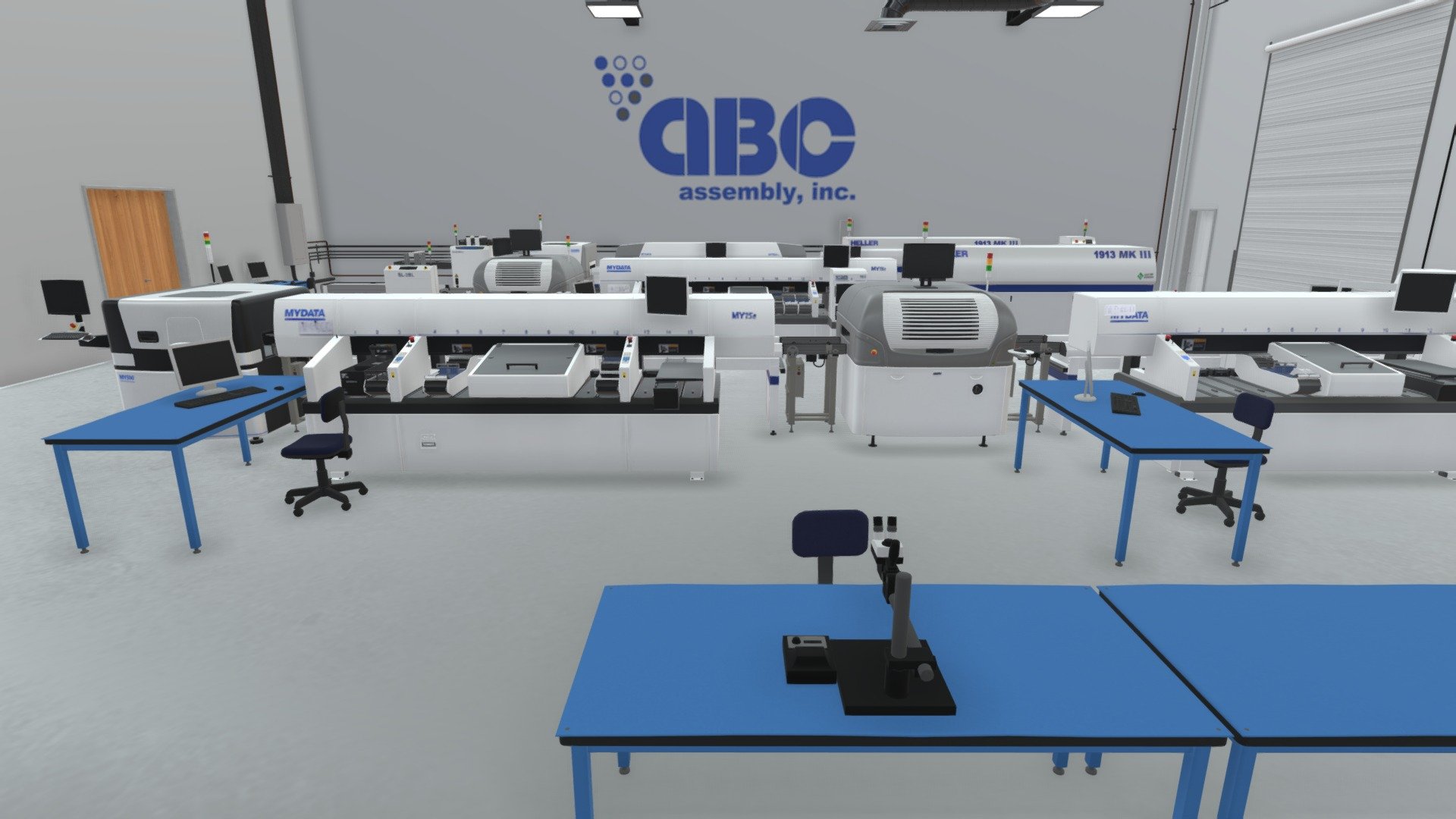 Abc Assembly Equipment - 3D model by timaxusa 3d model