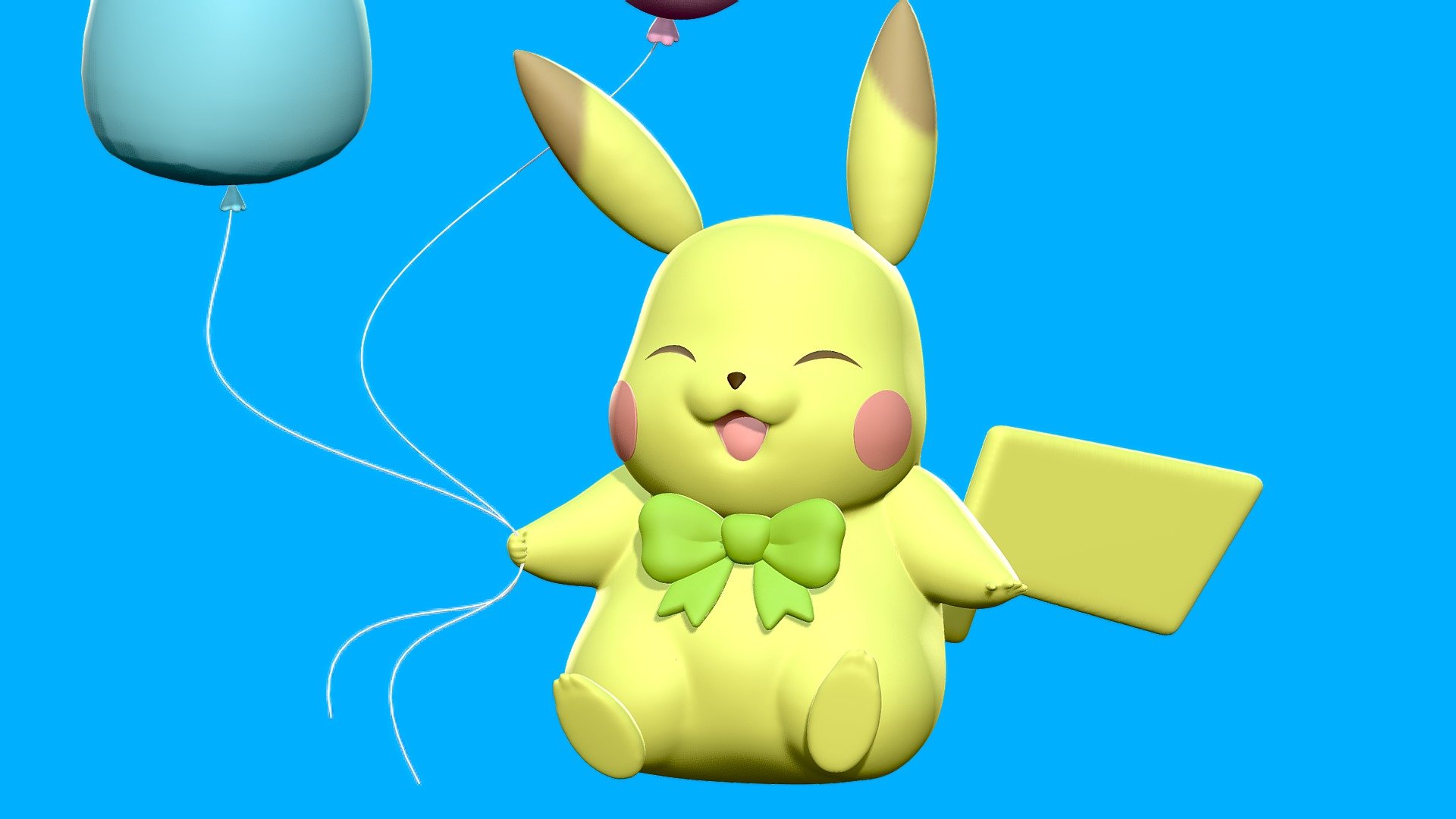 Printable model:



Render images:
https://www.instagram.com/lessab3d/ - Pikachu - 3D print - Buy Royalty Free 3D model by LessaB3D (@thiagolessa90) 3d model