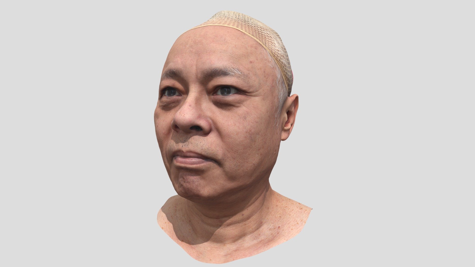 3D Model Optimization of &ldquo;UCHIDA TADAO RAW HEAD SCAN
