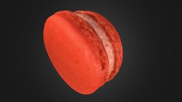 The Raspberry Macaron