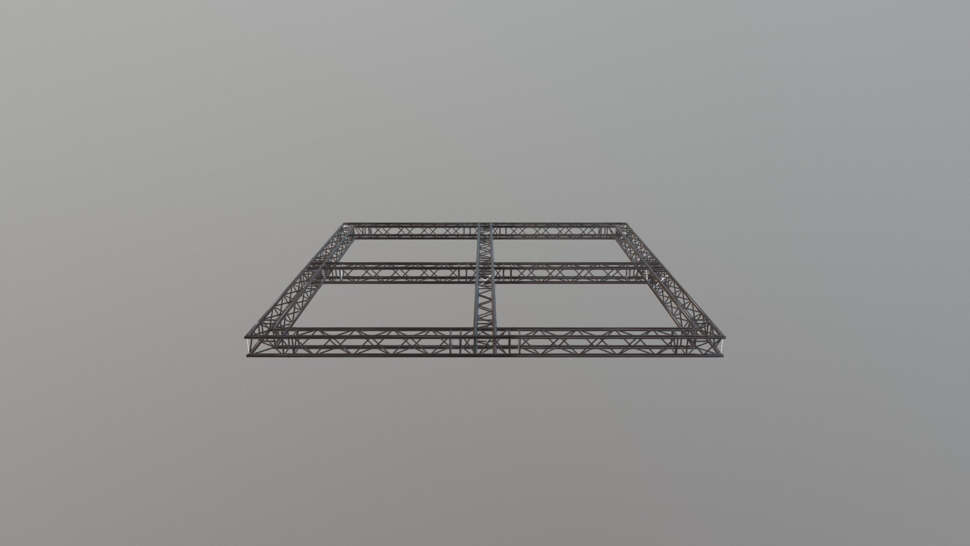 truss grid - 3D model by garagethreeb 3d model
