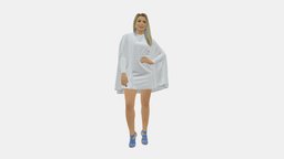 Woman In White Dress 0232