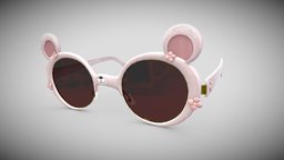 Bear Sunglasses(kuma-san glasses)💮📷 bear, sunglasses, glasses, kuma, vrchat, vroid, vroidstudio, glasses3d
