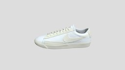 Nike Blazer Low leather 白色_cw7585-100