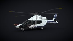 Airbus Helicopters H160 police, ec, private, luxury, civil, eurocopter, flight, business, cockpit, aircraft, 160, realistic, airbus, h, rescue, vip, downloadable, selling, 145, helicopters, ec145, waepons, selling-model, air, 3dmodel, helicopter, sketchfab, light, h160, noai, ec160, chartered, kayozz