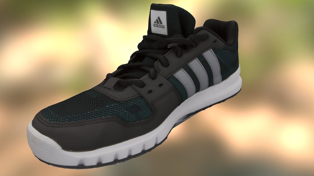 Here's another rough shoe from Adidas.
My brother bought it, and I made it 3d model