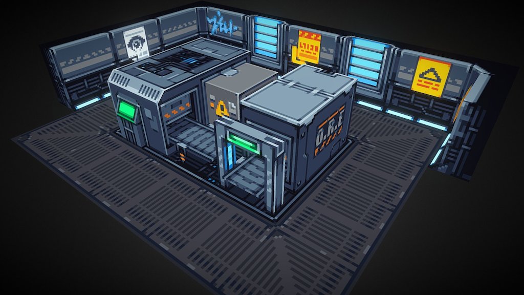 Used to process ore and raw fuel.

For the game Starmancer, click for more information 3d model