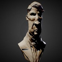 Dishonored inspired Lord Pendleton steampunk, dishonored, v-ray, fan-art, maya, character, zbrush, fantasy, sculpture
