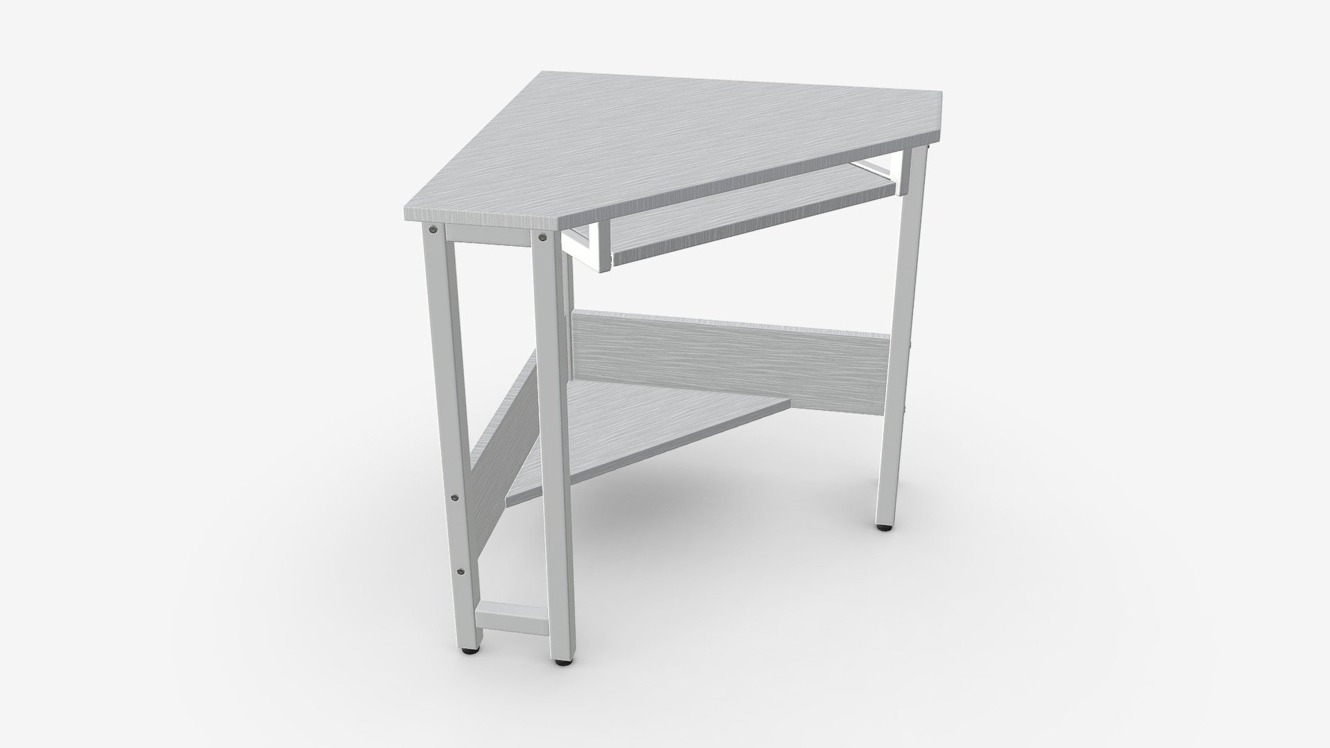 Corner Computer Desk - Buy Royalty Free 3D model by HQ3DMOD (@AivisAstics) 3d model