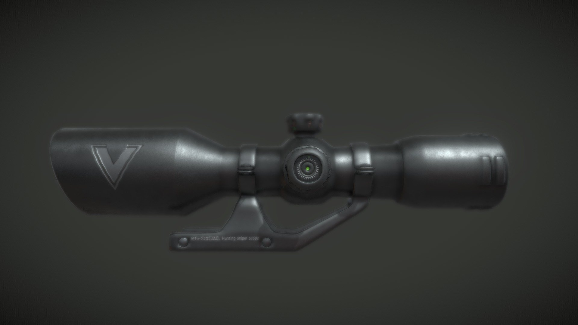 realistic sniper scope for unity with magnification shader.and pbr textures *2048
modeling in blender and texturing in substance painter and its avalaible in three format fbx,obj,blend and unity5.6.7 project.


more information: mahdi4275 in discord - Realistic Sniper Scope for unity - Buy Royalty Free 3D model by mahdikey1loo 3d model