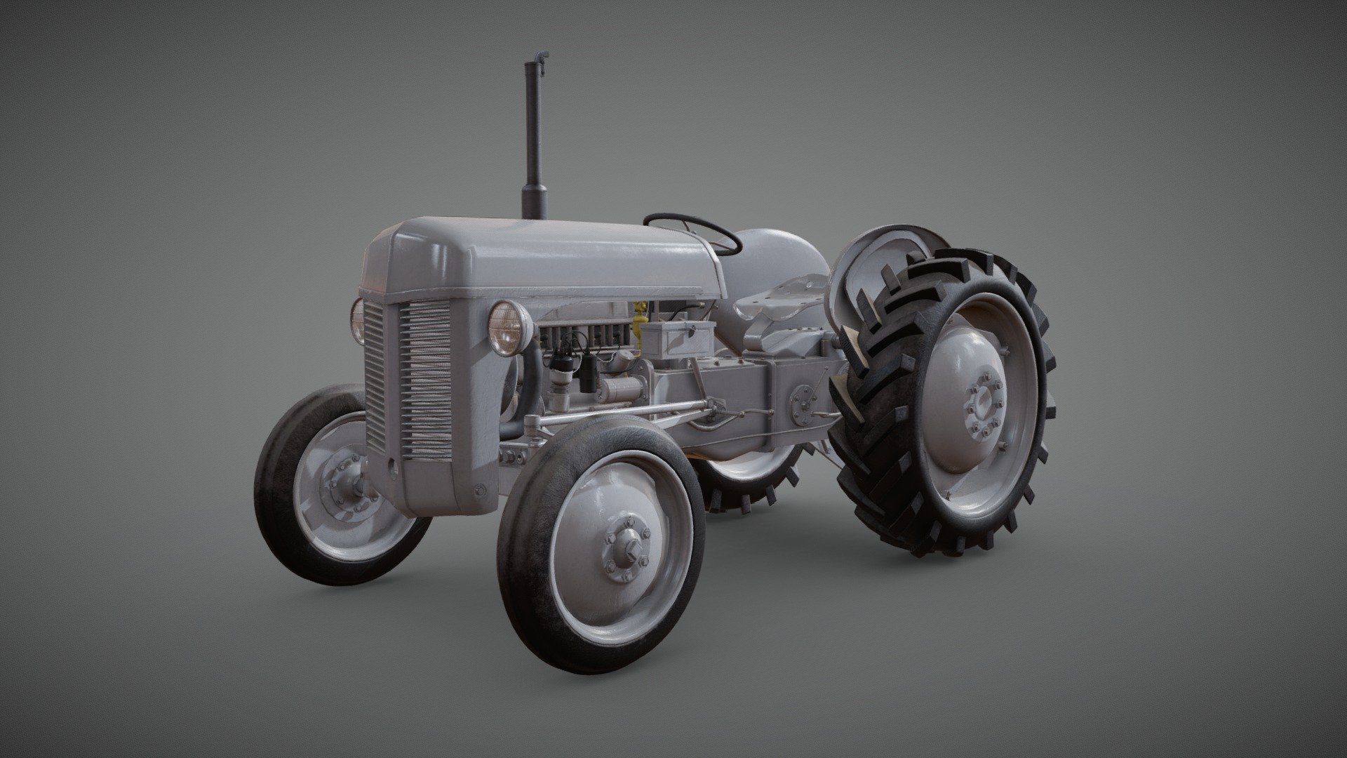 The Ferguson TE20 is an tractor designed by Harry Ferguson. 


It was manufactured form 1946 to 1956 and was commonly known as the Little Grey Fergie.




Modeled in Maya and textured with Substance Painter



 - Tractor - Ferguson TE20 - Buy Royalty Free 3D model by Fredrik Johansen (@kird3rf) 3d model