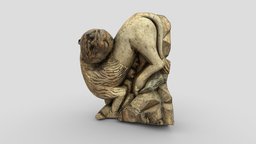 Sculpture of a Lion 17th c. unknown sculptor