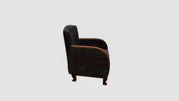 armchair armchair, deco, furniture, 32, am142, art