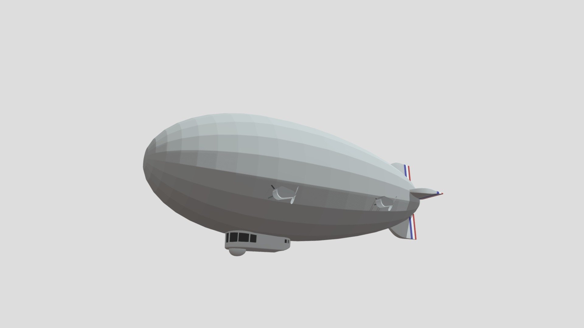 model Toon - Los Angeles Airship TOON - 3D model by blackman_8 3d model