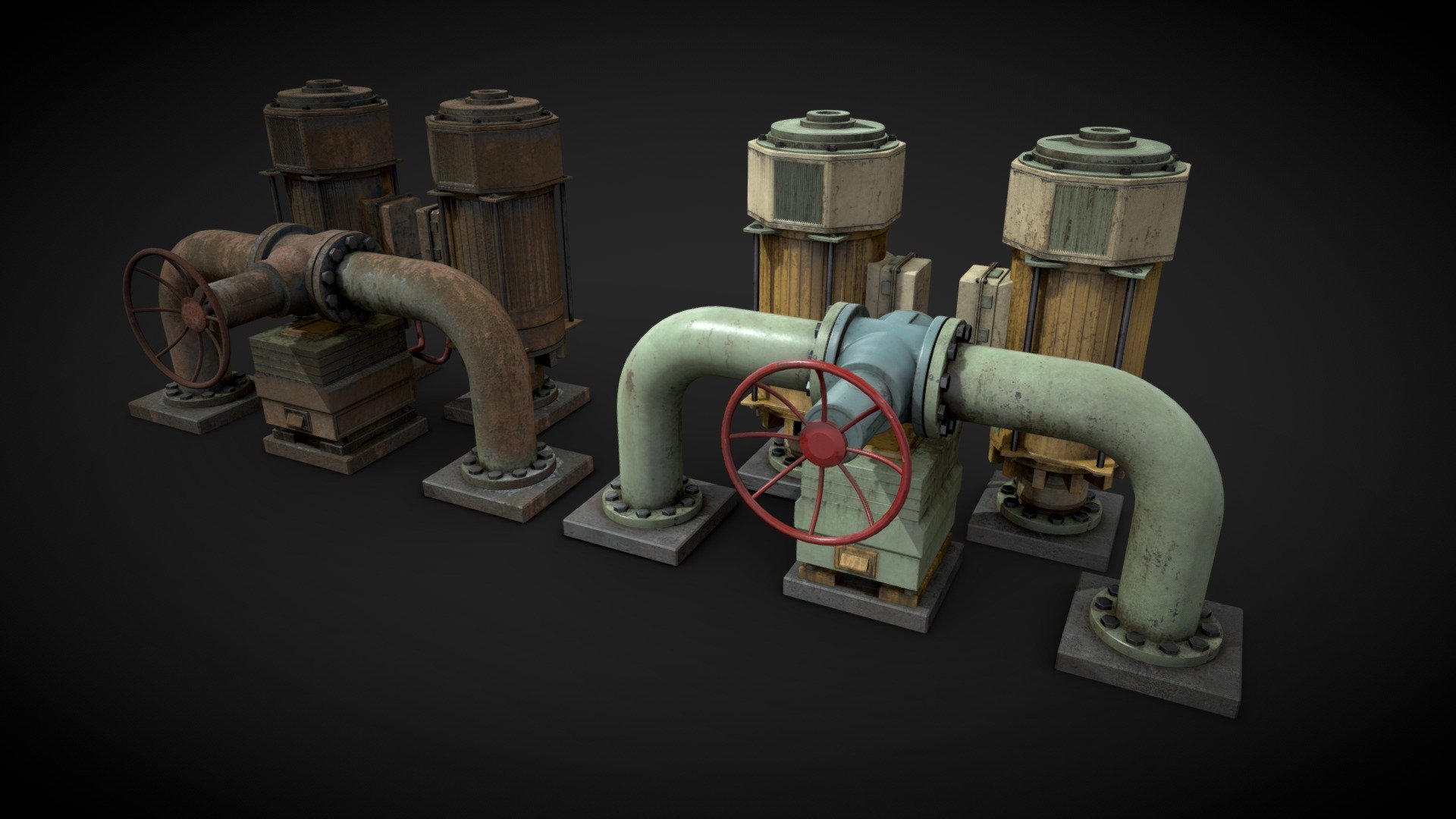 Machinery device for industrial visualizations. 

4k PBR PNG textures included. 

Secondary UV set for lightmaps. 
 - Machinery device - Buy Royalty Free 3D model by maxpsr 3d model