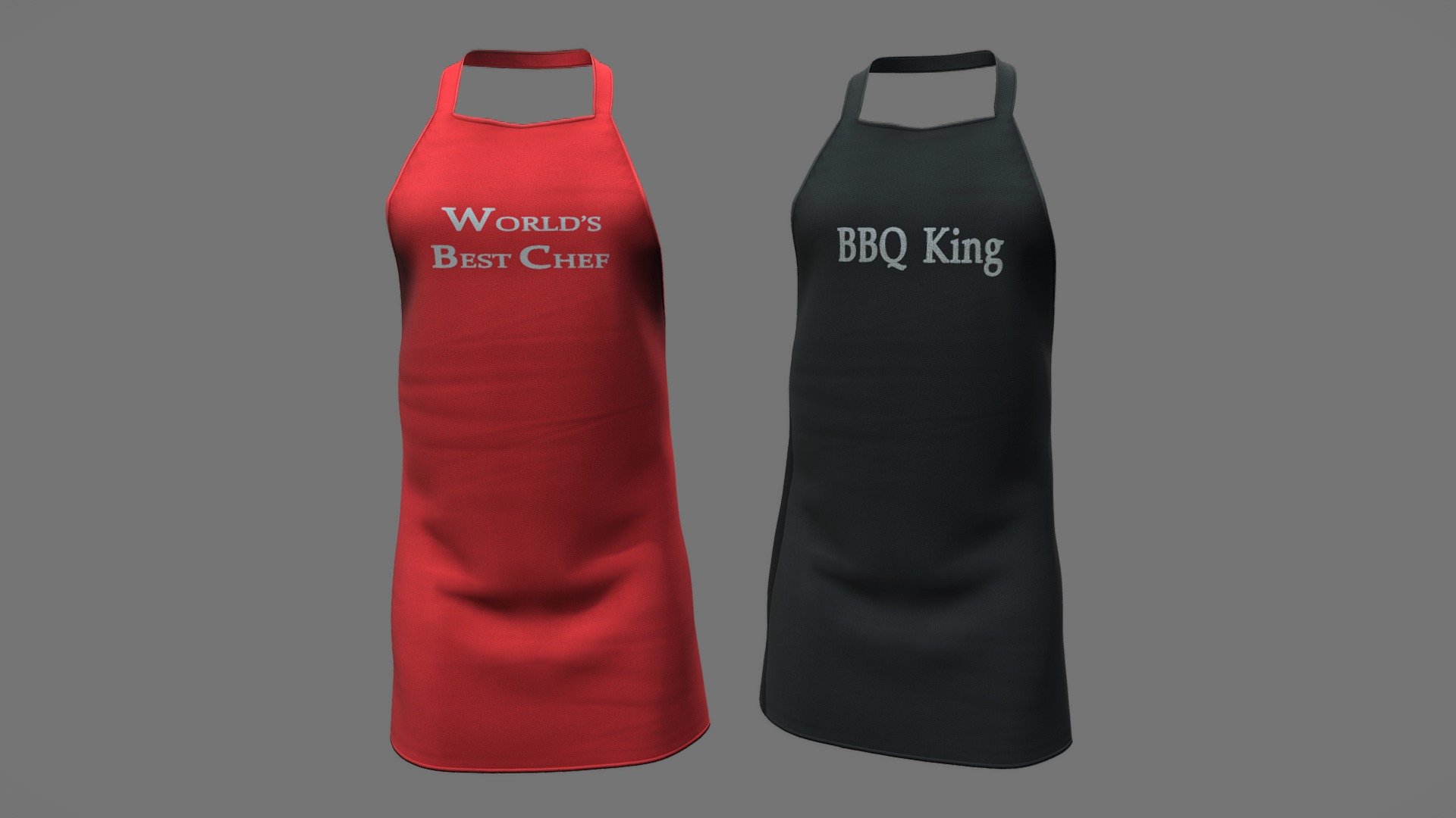 Cooking apron for male chefs

Can be fitted to any character

Clean topology

No overlapping smart optimized unwrapped UVs

High-quality realistic textures

FBX, OBJ, gITF, USDZ (request other formats)

PBR or Classic

Type     user:3dia &ldquo;search term