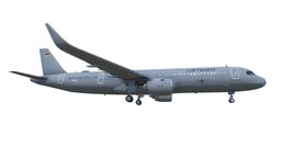 Lufthansa Technik Luftwaffe 15+11 A321-251NX boeing, airliner, delta, jet, airbus, technik, a320, airlines, neo, boeing737, game-model, luftwaffe, 251, nx, lufthansa, a321, lowpoly, military, plane, textured, gameready, a321neo, 251nx