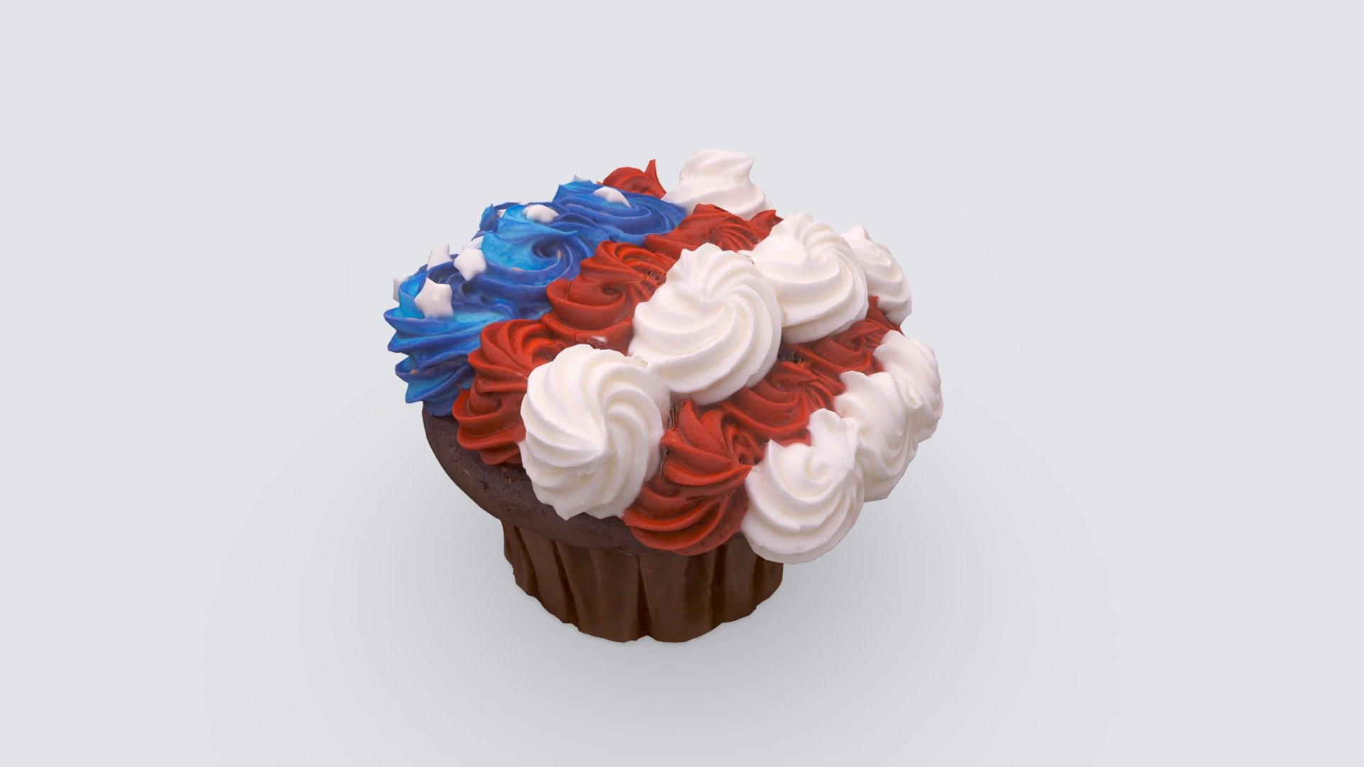 Election Day Cupcake.. I love how a small amount of effort into existing model by @appeteyes brings such a great outcome and changes the look of a cupcake.
Final touches with Tools: 

Agisoft photoscan, 3ds max, mudbox.
You can place it on your shelf in your favorite VR / AR space, if you like. It's free to download. :)

Specifications



.FBX



Decimated to 40k polygons



Retopology and UVW unwrapping have been done. 



4096x4096 textures have been optimized with A.I. new features to 500kb.



Try it in AR mode! 

Use the Skechfab app, or use one of the @appeteyes Instagram filters that is automatically available to you if you follow appeteyes.me.

Enjoy - Election Day Cake - Buy Royalty Free 3D model by Segrei Vas (@letsrock85) 3d model